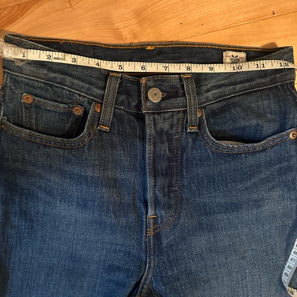 Levis Wedgie White Oak Cone denim size 24 - Picture 9 of 10